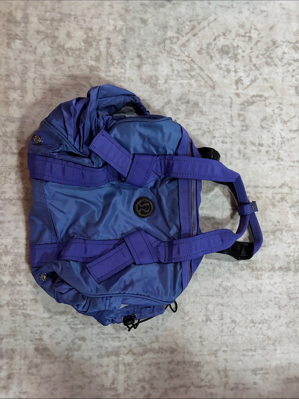 lululemon athletica Purple Nylon Duffel Tote